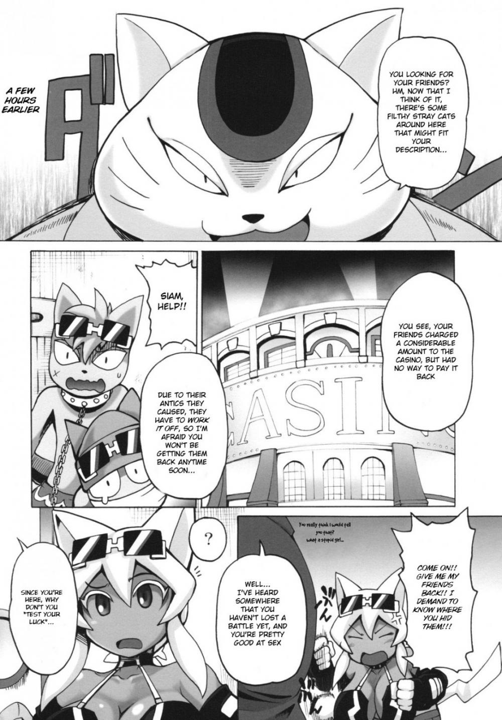 Hentai Manga Comic-Nekoneko Fight Nisarame-Read-3